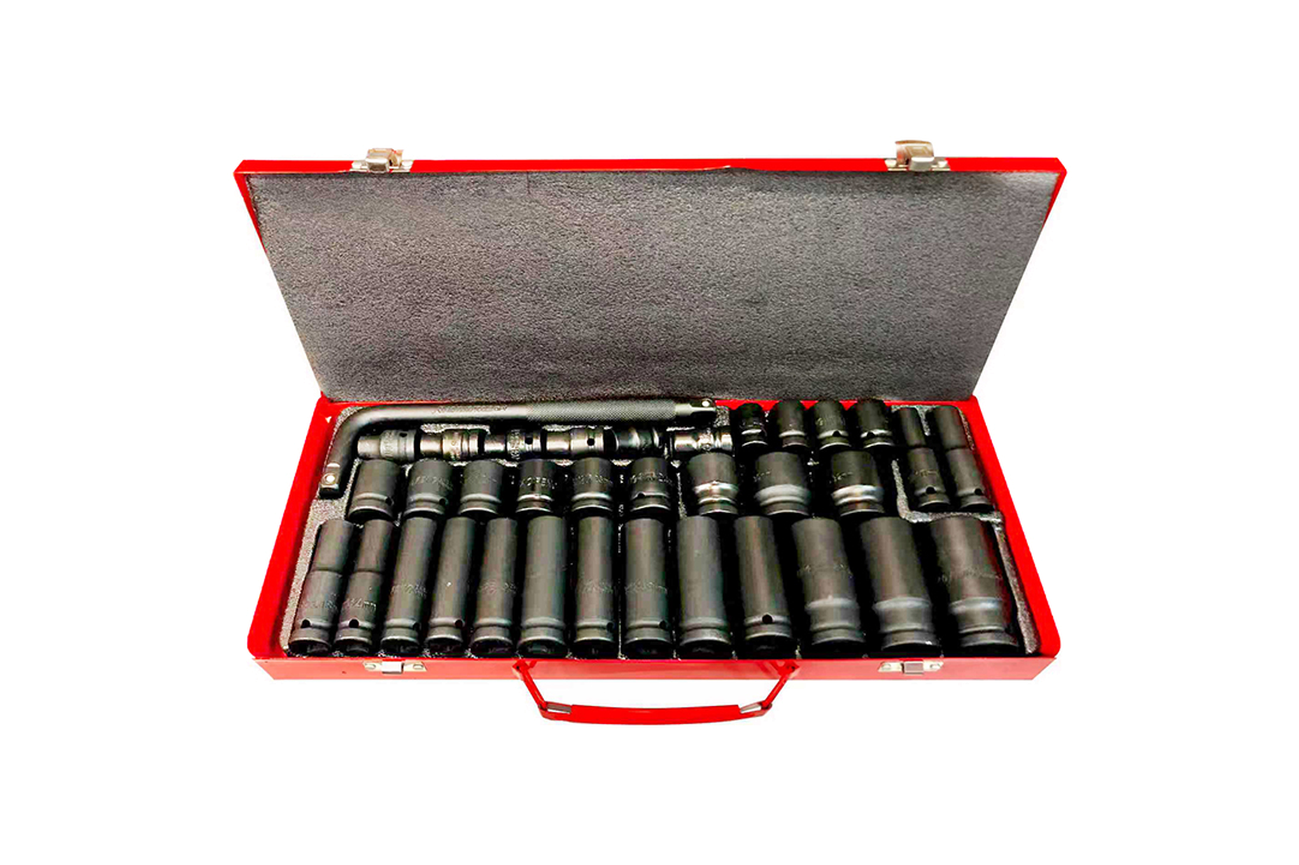 29518 WISEUP 35PCS 1/2" INDUSTRIAL IMPACT SOCKET SET 8MM-32MM - Image 1