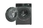 DKAA FRONT LOAD INVERTER WASHING MACHINE 9KG GREY 598X608X845MM - Image 2