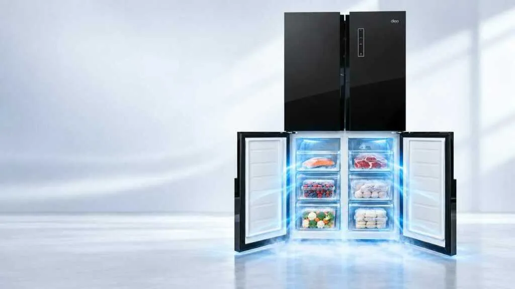 DKAA refrigerator no frost freezer drawers