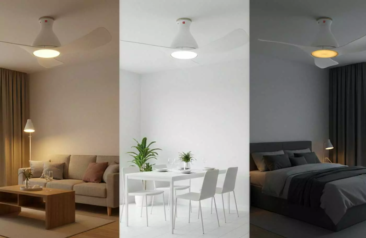 KDK E48GP Adjustable Color Temperature