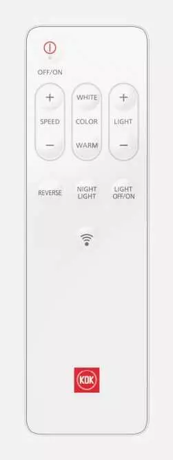 KDK E48GP Control at your fingertips
