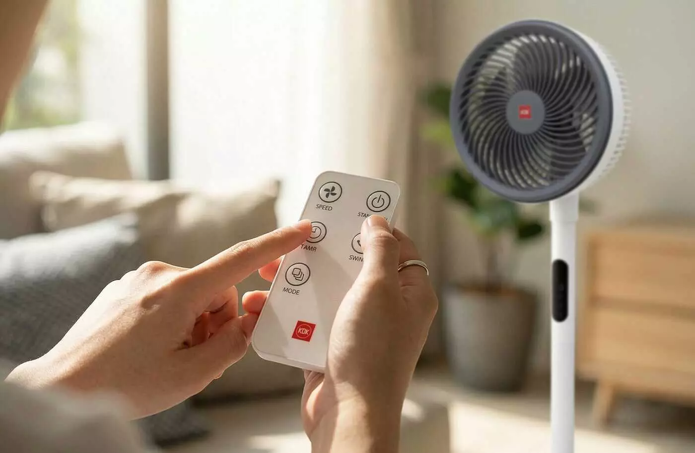 KDK stand fan Wireless Remote Control