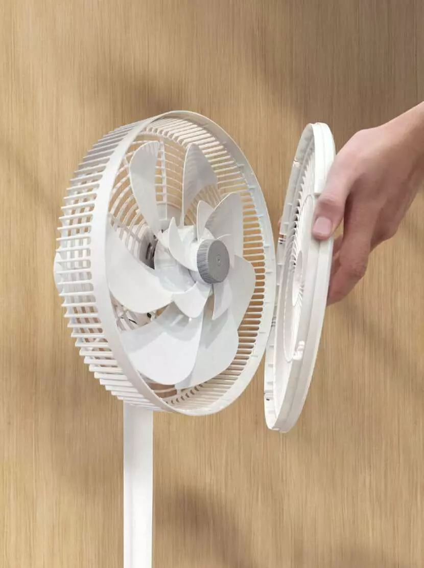 KDK stand fan Easy cleaning