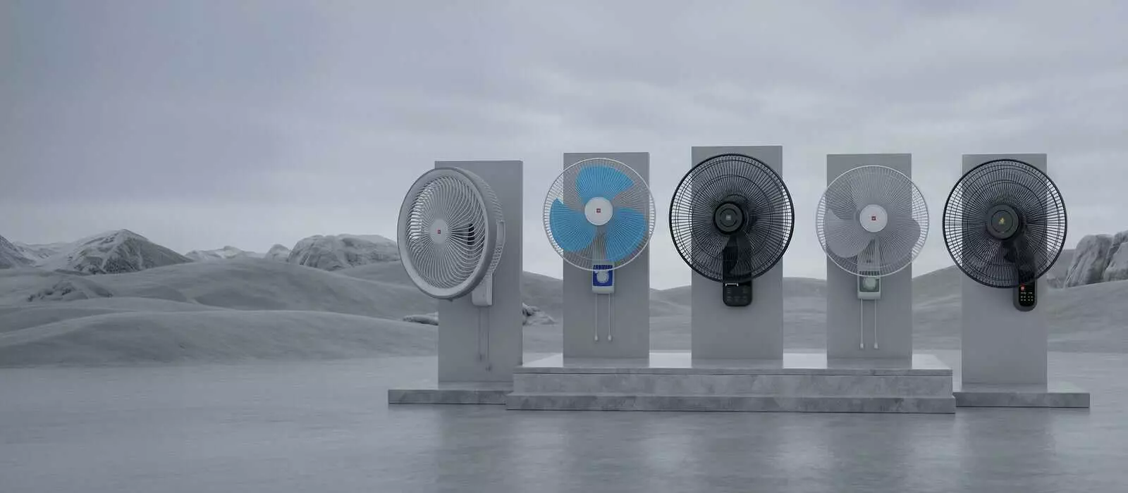 KDK fan range at Sunfront Webseytu