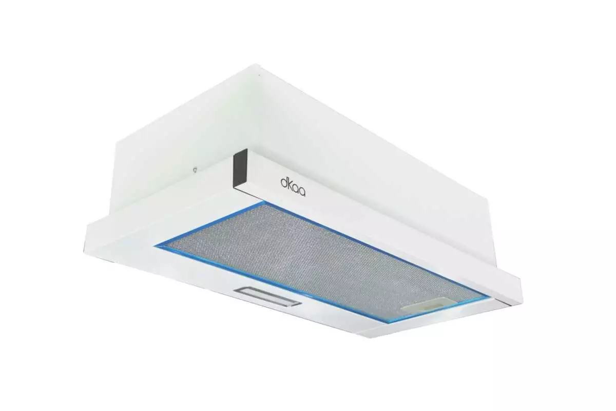 DKAA TELESCOPIC SLIM HOOD WHITE - Image 2
