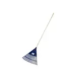 MAKUTE PLASTIC LEAF RAKE WITH HANDLE 20 TEETH