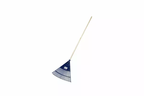 MAKUTE PLASTIC LEAF RAKE WITH HANDLE 20 TEETH