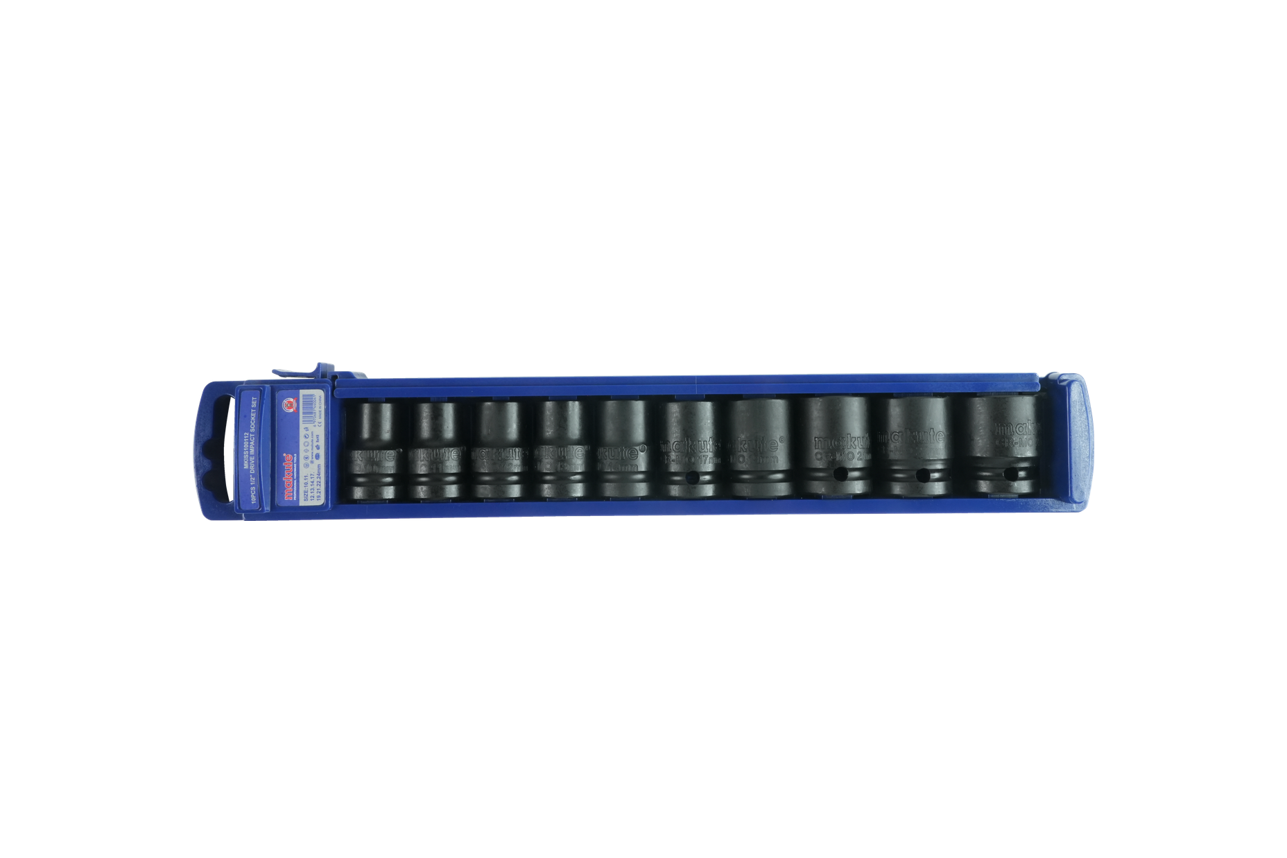 28960 MAKUTE 10PCS 1/2" DRIVE IMPACT SOCKET SET - Image 1