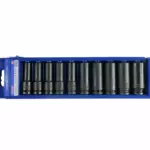 MAKUTE 10PCS 1/2" DRIVE DEEP IMPACT SOCKET SET