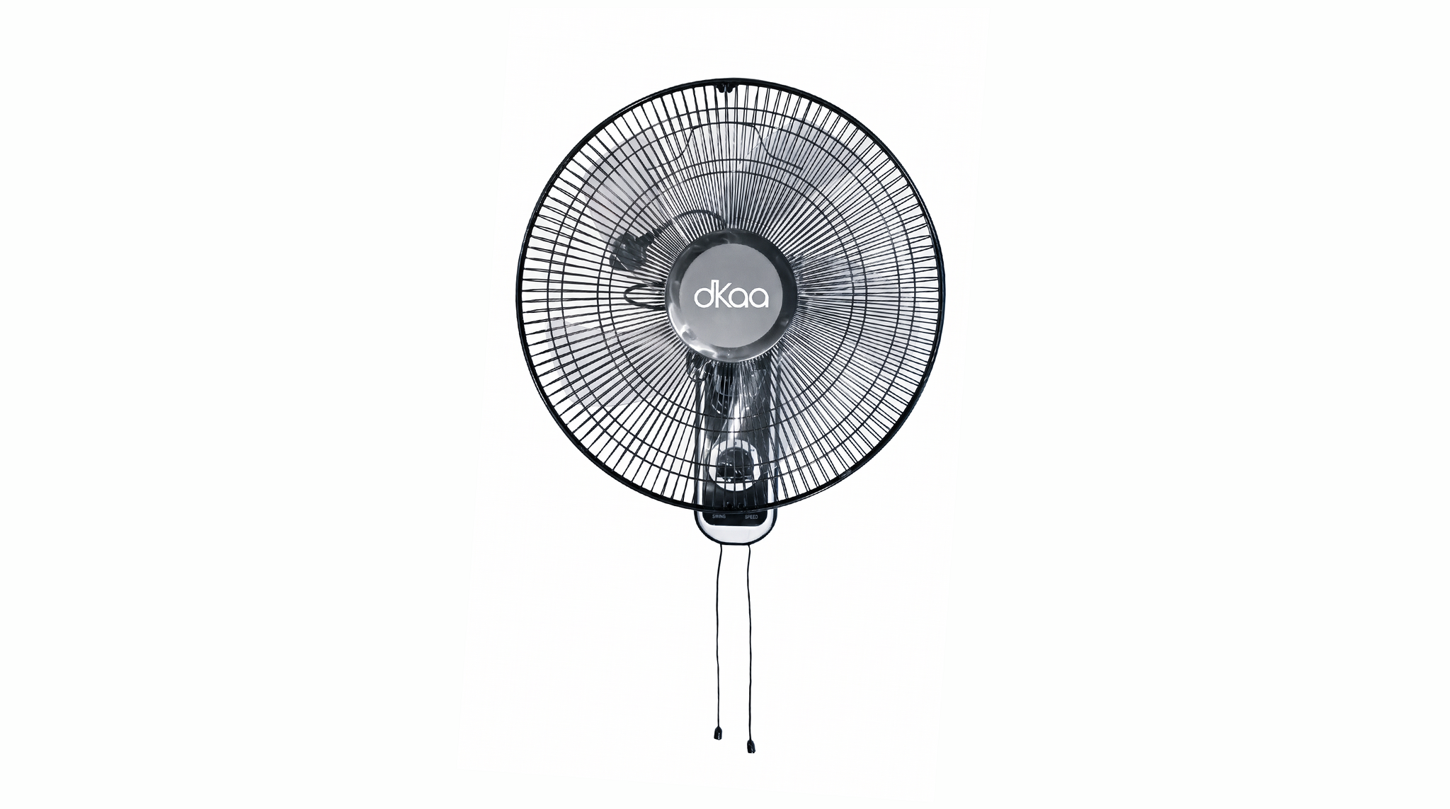 29653 (2) DKAA 16" WALL FAN BLACK - Image 1