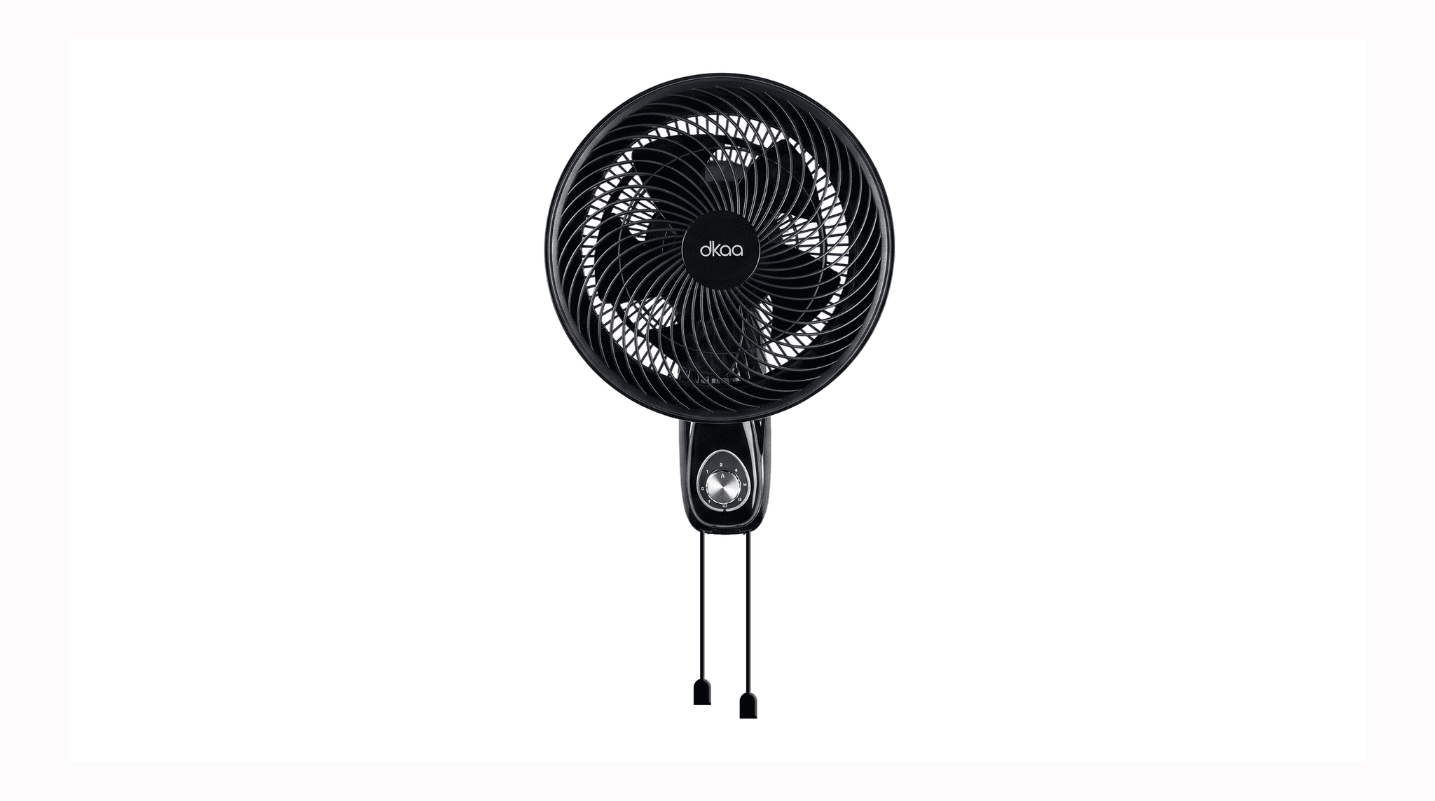 29655 (4) DKAA 10" WALL FAN BLACK - Image 1