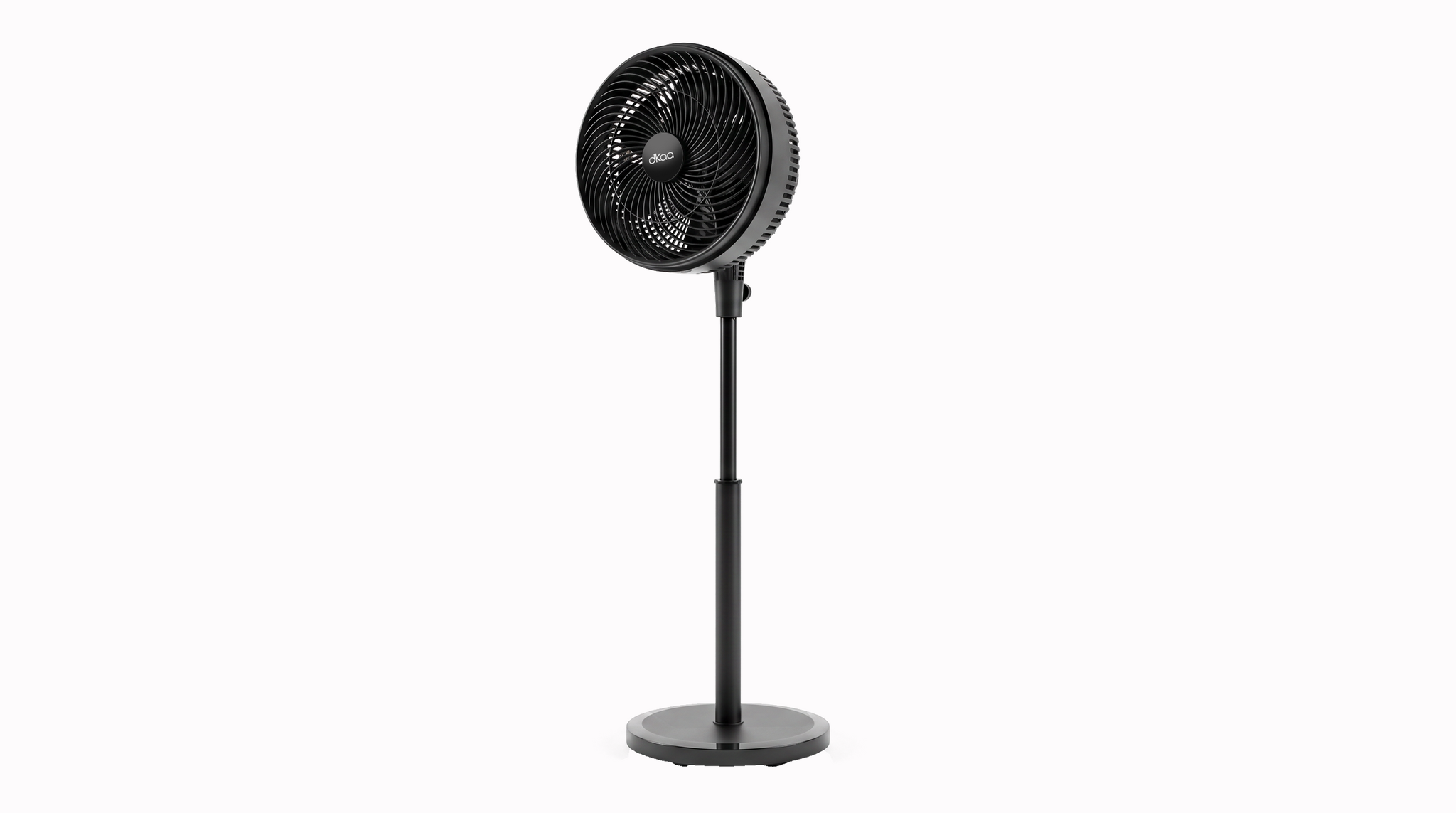 29656 (1) DKAA 10" STAND FAN BLACK - Image 1