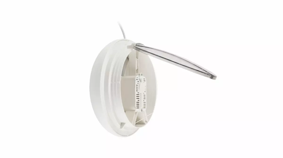 DKAA 6" GLASS MOUNT EXHAUST FAN 15W WHITE - Image 3