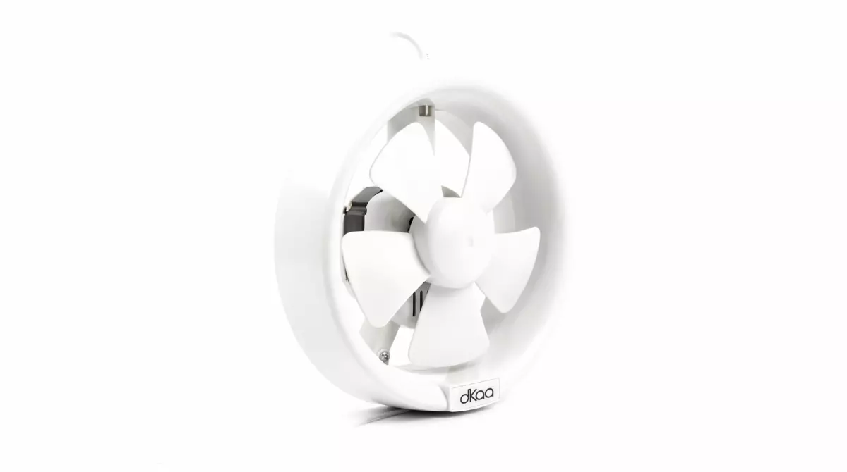 DKAA 6" GLASS MOUNT EXHAUST FAN 15W WHITE - Image 2