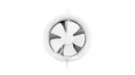 DKAA 6" GLASS MOUNT EXHAUST FAN 15W WHITE