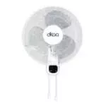 DKAA 16" WALL FAN 50W W/ REMOTE WHITE